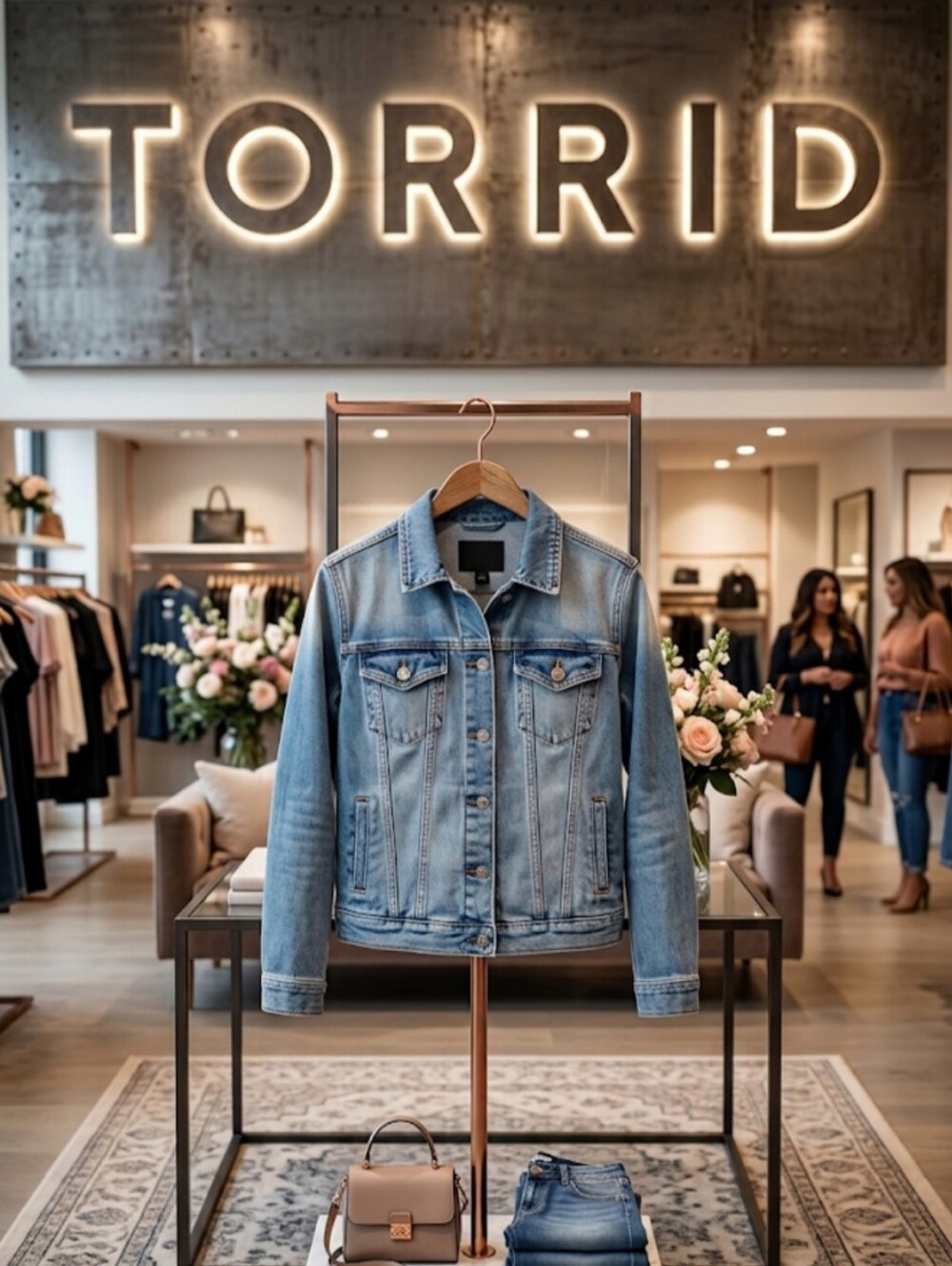 NWOT Torrid Classic Medium Wash Denim Jacket Size 1 / 1X (14/16)